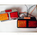 LED red and amber combination LED tail lights for trucks